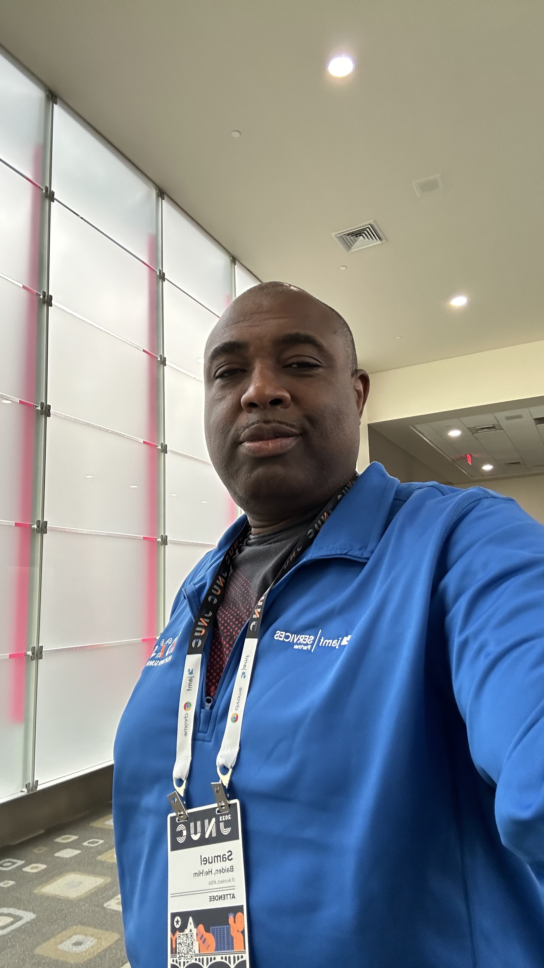 Samuel at JNUC — the Jamf Nation User Conference